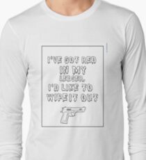 Black Widow Quote Long Sleeve T-Shirt
