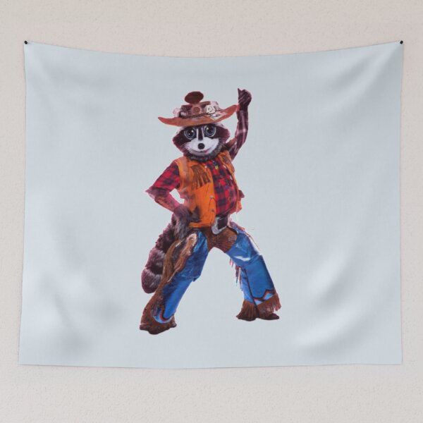 Item preview, Masked Singer US Season 5 Costume - Raccoon    designed and sold by BrainboxCandys.