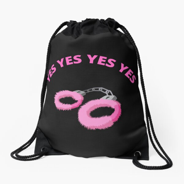 YES YES KINKY Drawstring Bag