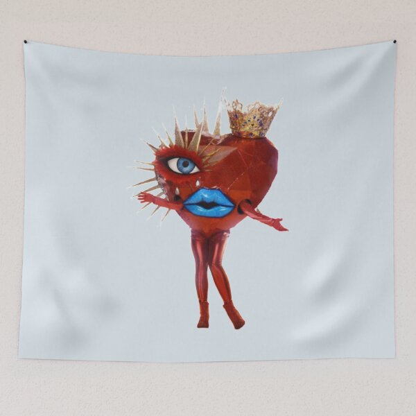 Item preview, Masked Singer US Season 6 Costume - Queen of Hearts   designed and sold by BrainboxCandys.