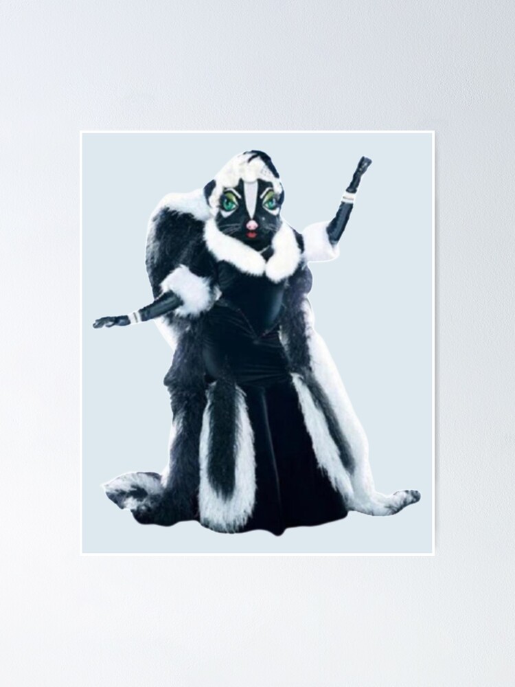 "Masked Singer US Season 6 Costume - Skunk " Poster for Sale by