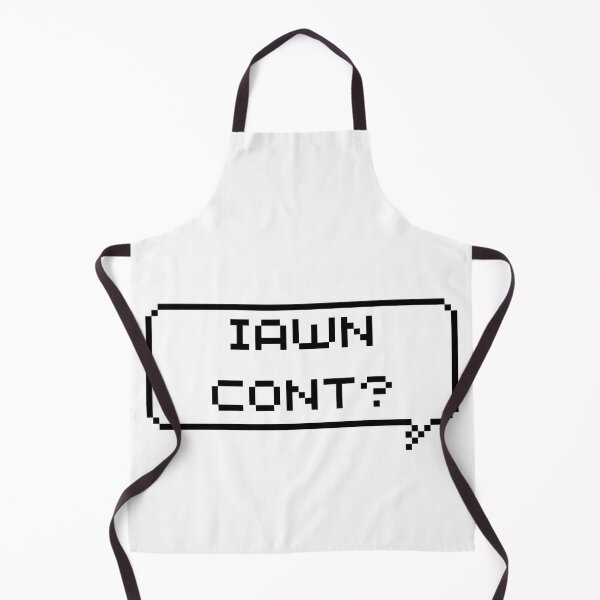 Item preview, IAWN CONT? Funny Welsh Language Pixel Speech Bubble designed and sold by ST-OR.