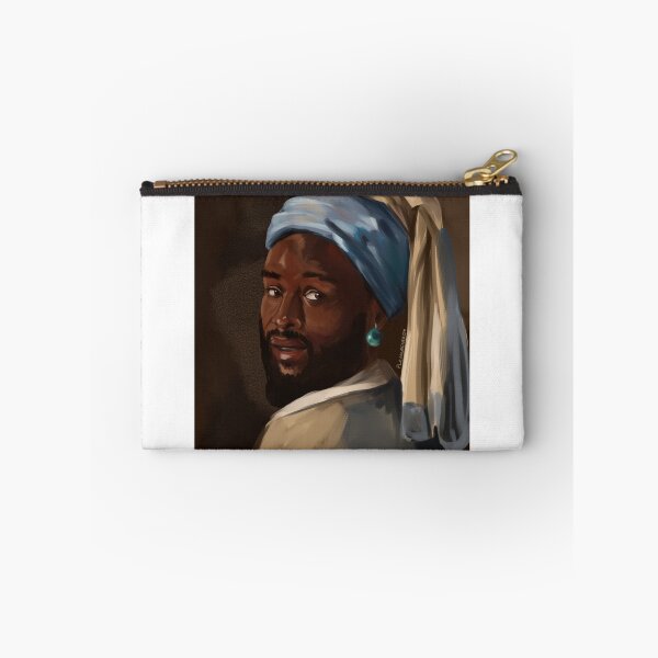 Item preview, The boy with the Teal Earring designed and sold by PleasureNerd.