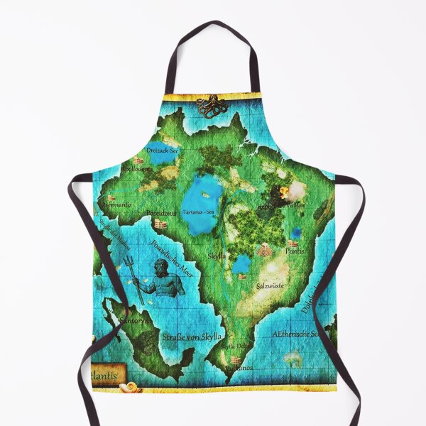 Item preview, Atlantis Map Discovered designed and sold by Alpha Omega Shop.