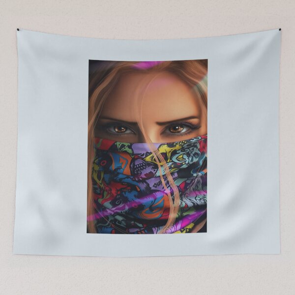 Item preview, The Masked Girl   designed and sold by BrainboxCandys.