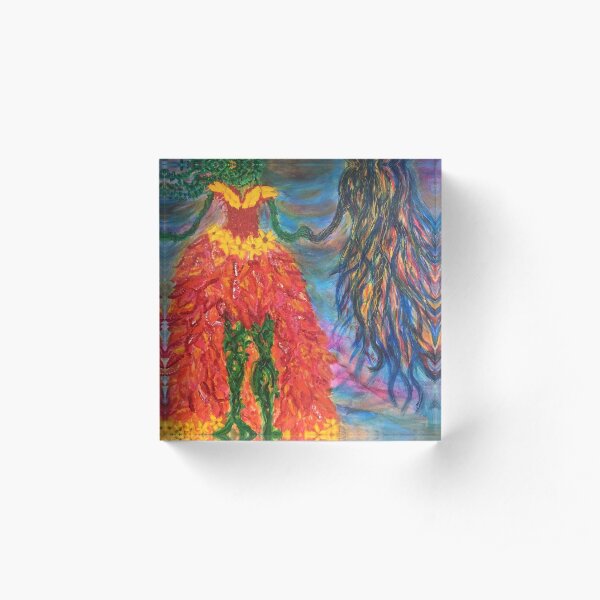 Life & Death Acrylic Block