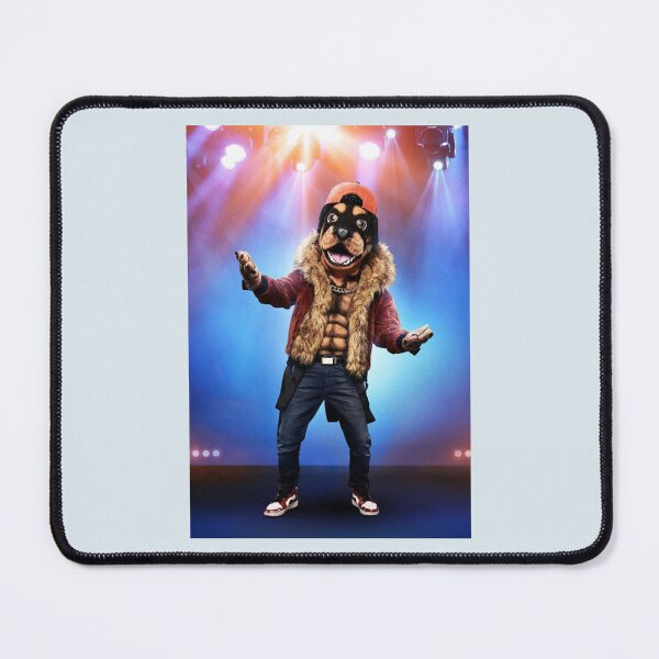 Item preview, The Masked Singer Rottweiler Dog Premium  designed and sold by BrainboxCandys.