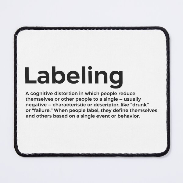 Item preview, Labeling black designed and sold by EdimQuotes.