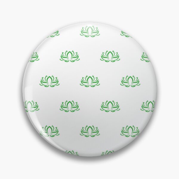Item preview, Green Lotus Flower Pattern designed and sold by patterniastudio.