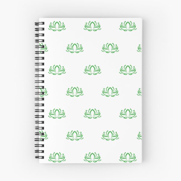 Item preview, Green Lotus Flower Pattern designed and sold by patterniastudio.