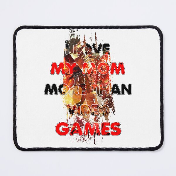 Item preview, I love my mom more than video games trenging design designed and sold by Color-Lab.