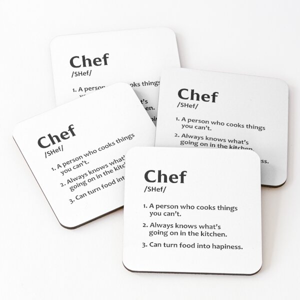 Item preview, Chef Definition - Restaurant Kitchen Cooking Lover designed and sold by ibarrbeat.