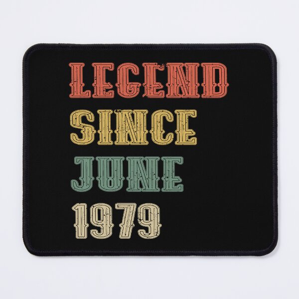 Item preview, Legend Since June 1979 Retro Vintage 42nd Birthday Legendary Since June 1979 Essential designed and sold by CromisTau.