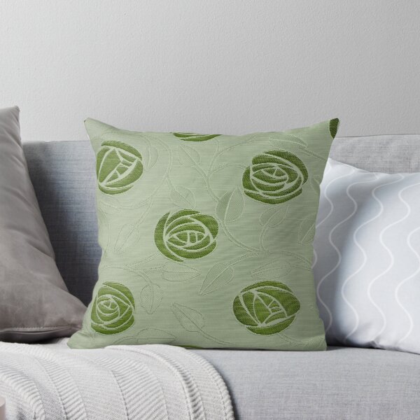 Item preview, Charles rennie mackintosh rose,green ,charles rennie mackintosh abstract rose designed and sold by Olivia-One.