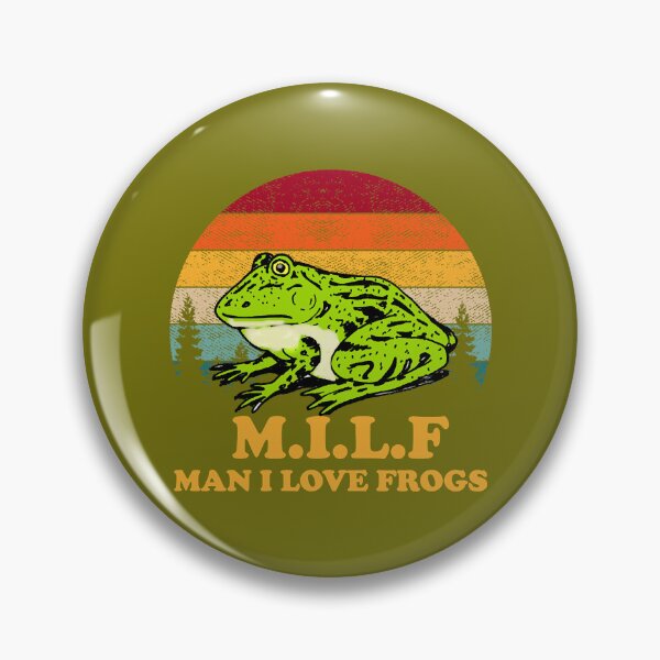 Item preview, MILF Amphibian Man I Love Frogs Essential designed and sold by CromisTau.