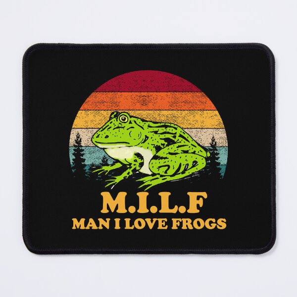 Item preview, MILF Amphibian Man I Love Frogs Essential designed and sold by CromisTau.
