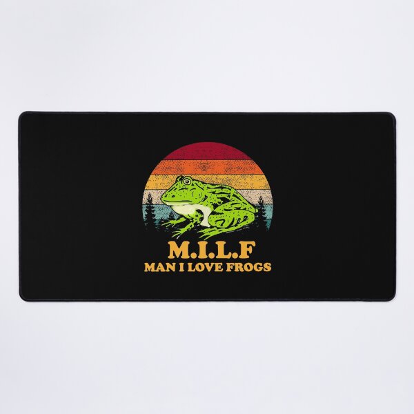 Item preview, MILF Amphibian Man I Love Frogs Essential designed and sold by CromisTau.