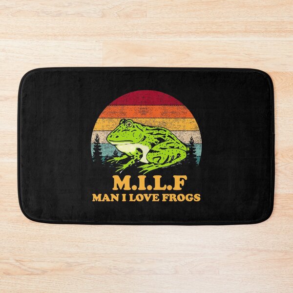 Item preview, MILF Amphibian Man I Love Frogs Essential designed and sold by CromisTau.
