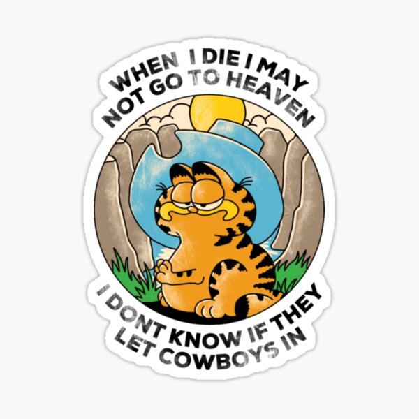 Artikel-Vorschau von Garfield lustiges Katzenkunstgeschenk, designt und verkauft von MiladaJezova.