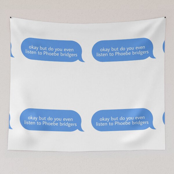 Item preview, okay but do you even listen to Phoebe bridgers  designed and sold by Textcallout.