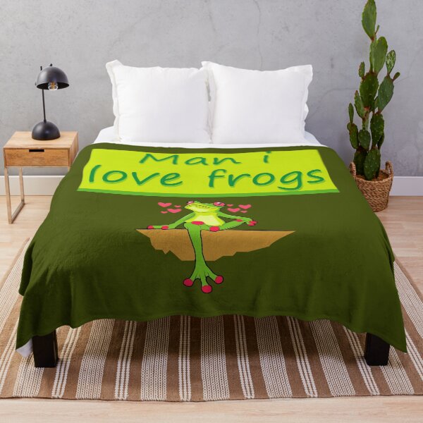 Item preview, MAN I LOVE FROGS designed and sold by CromisTau.