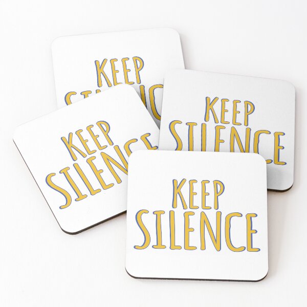 Item preview, Keep Silence designed and sold by Think4Prints.