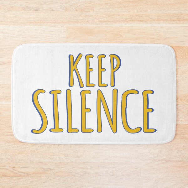 Item preview, Keep Silence designed and sold by Think4Prints.