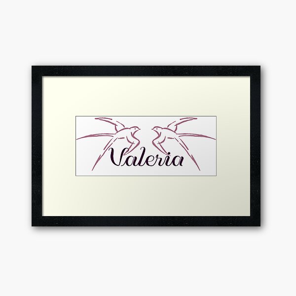 Vista previa del artículo con la obra «Valeria», diseñado y vendido por vintage-sigh.