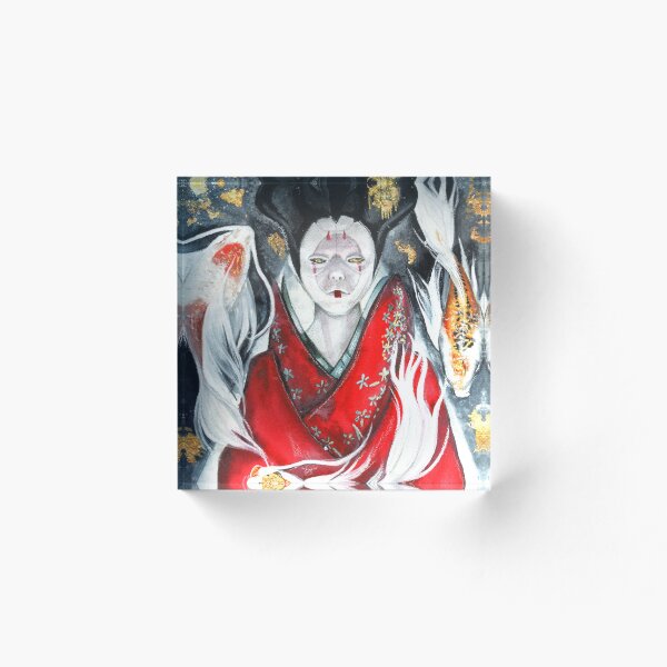 Aperçu de l'œuvre Ghost in the Shell a inspiré une pièce d'aquarelle créée et vendue par MeeschaMouse.
