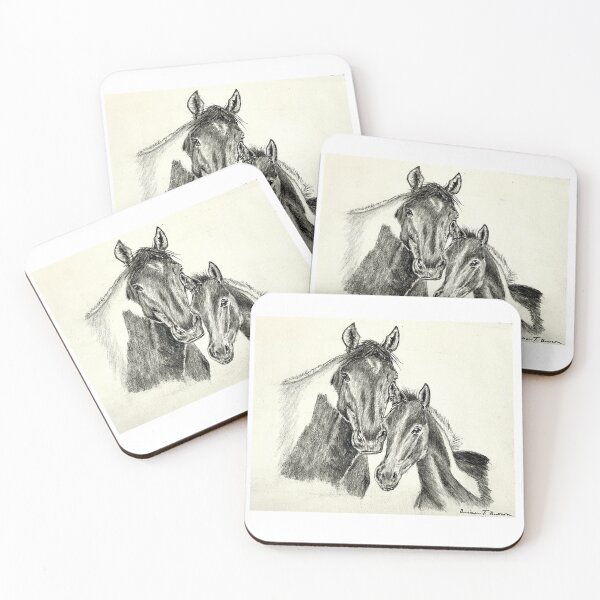 Item preview, Mare and Foal (paint) designed and sold by BTBrown55.