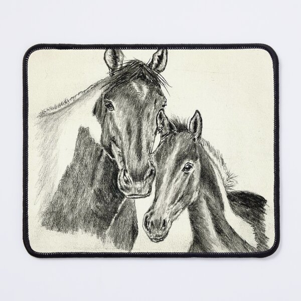 Item preview, Mare and Foal (paint) designed and sold by BTBrown55.