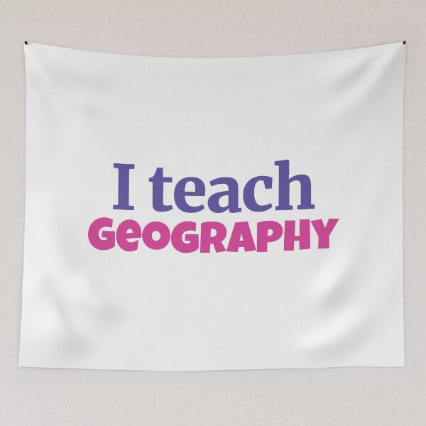 Item preview, I teach Geography designed and sold by Think4Prints.