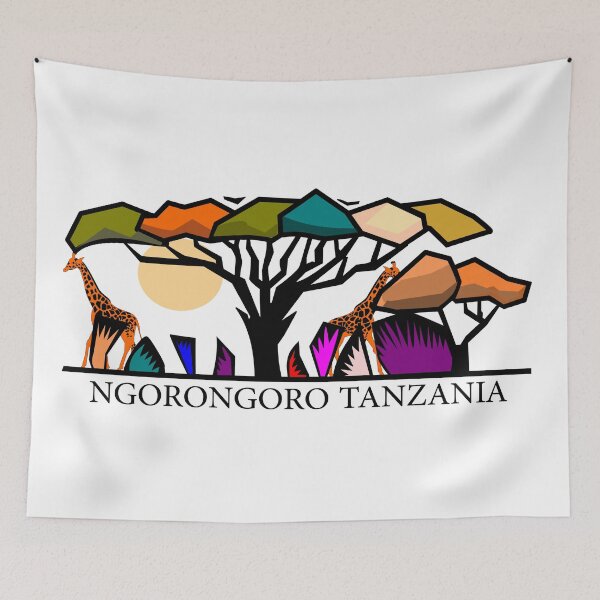 Item preview, Ngorongoro Tanzania Africa designed and sold by maarifa.