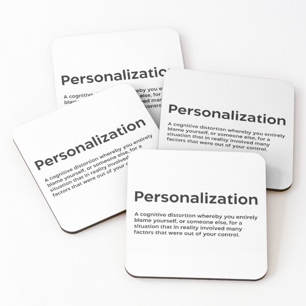Item preview, Personalization black designed and sold by EdimQuotes.