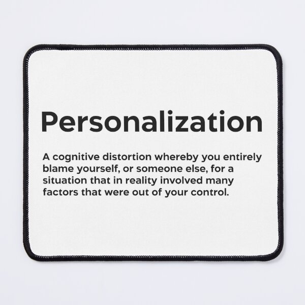 Item preview, Personalization black designed and sold by EdimQuotes.
