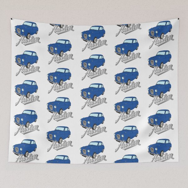 Item preview, Austin A35 - Standard, Rivera Blue designed and sold by Adamasage.