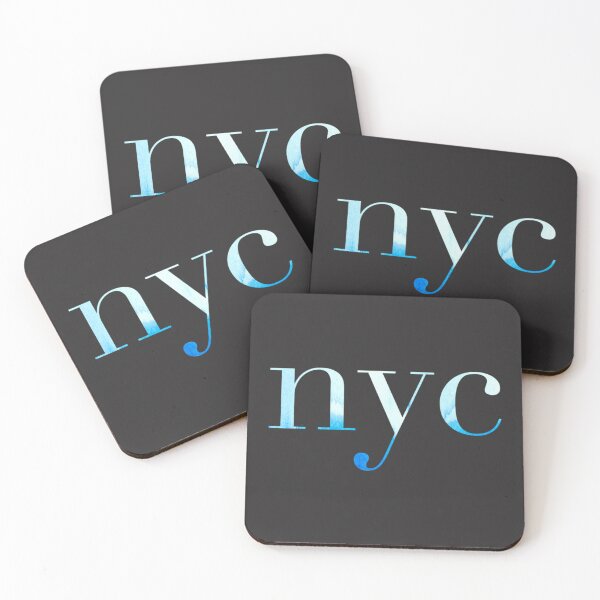 Item preview, NYC New York City Watercolor Ocean   designed and sold by JaredPriestner.
