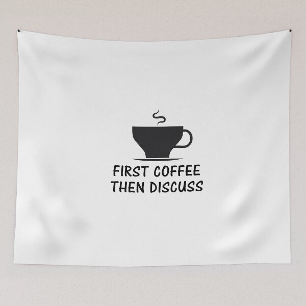 Item preview, First Coffee Then Discuss designed and sold by Simo200.