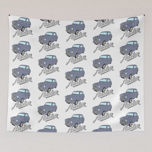 Item preview, Austin A35 - Standard, Ice Blue Melt designed and sold by Adamasage.