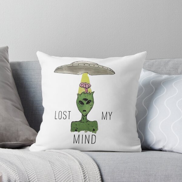 Item preview, "Lost my mind" alien painting designed and sold by Katelyn Thomson.