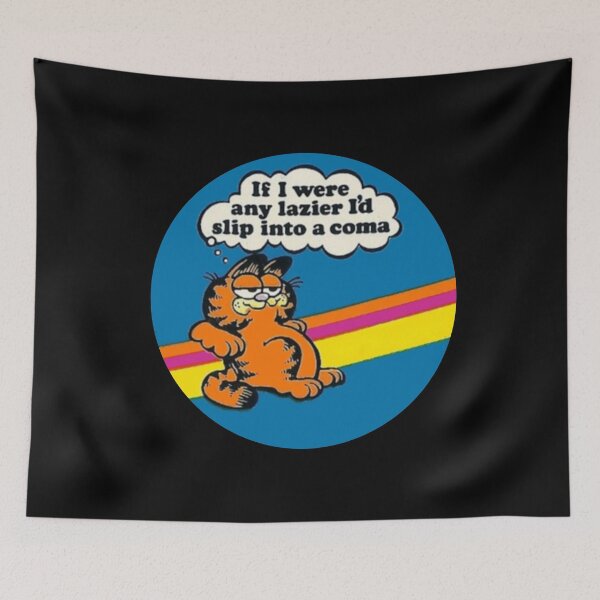 Item preview, Garfield Retro I'm Not Lazy designed and sold by MiladaJezova.