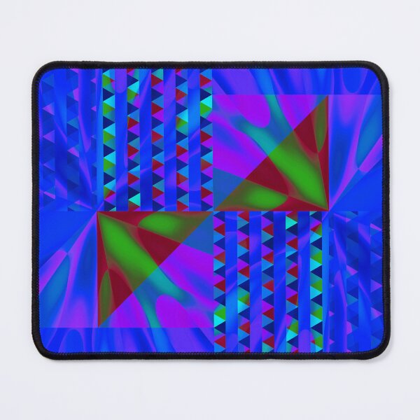 Item preview, Triangulation in Blue, Purple, and Green designed and sold by Robin King.