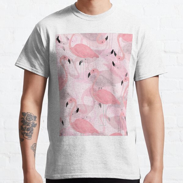 Flamingo Pattern Classic T-Shirt
