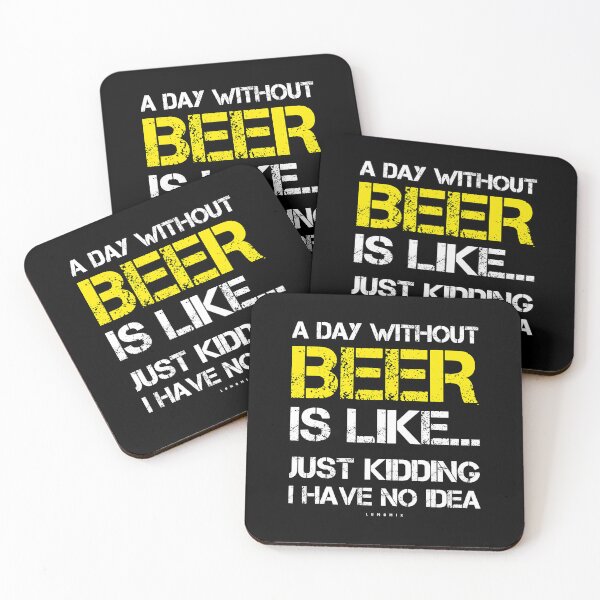Item preview, A Day Without Beer - Funny Beer Lover designed and sold by tamara-art.