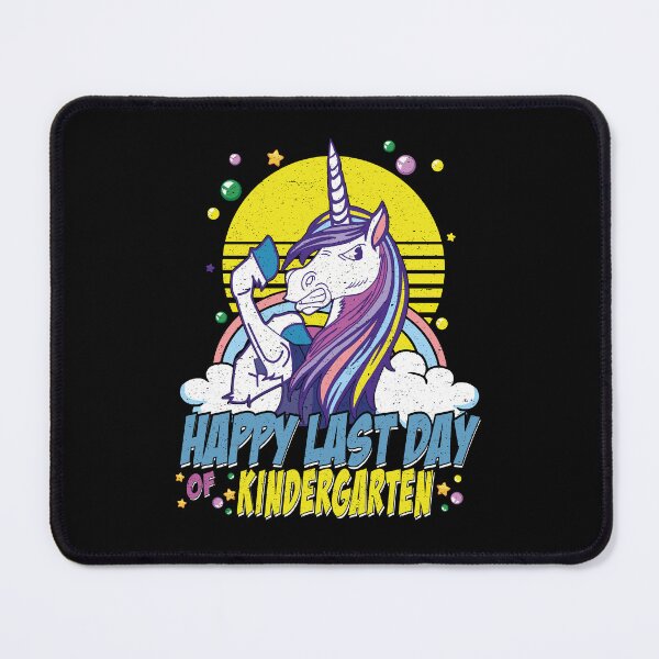 Item preview, Happy last Day Of School Kindergarten Unicorn Graduation distressed Teachers and Kids Gift designed and sold by YAHIA-14.
