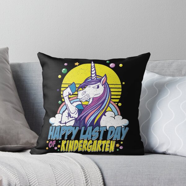Item preview, Happy last Day Of School Kindergarten Unicorn Graduation distressed Teachers and Kids Gift designed and sold by YAHIA-14.