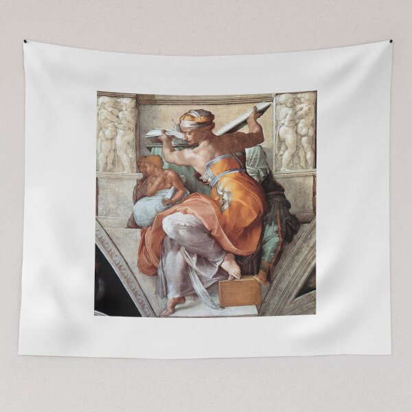 Item preview, The Libyan Sibyl by Michelangelo designed and sold by BritishFashion.