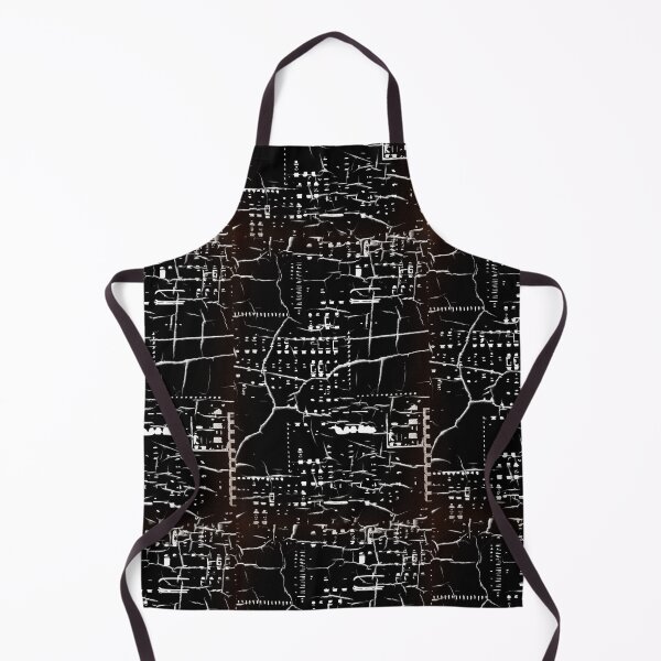 Item preview, Electronic chip path with crack design designed and sold by Color-Lab.