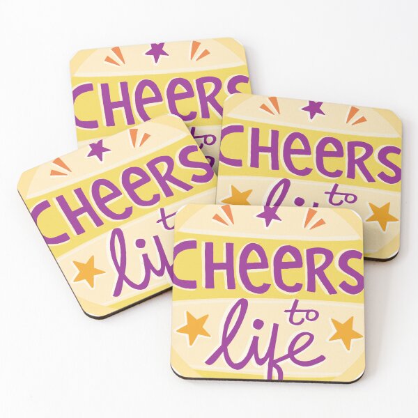 Item preview, Cheers to life designed and sold by Luciesika.