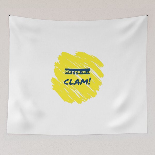 Item preview, Happy as a clam. Summer designed and sold by cooldesignsalot.